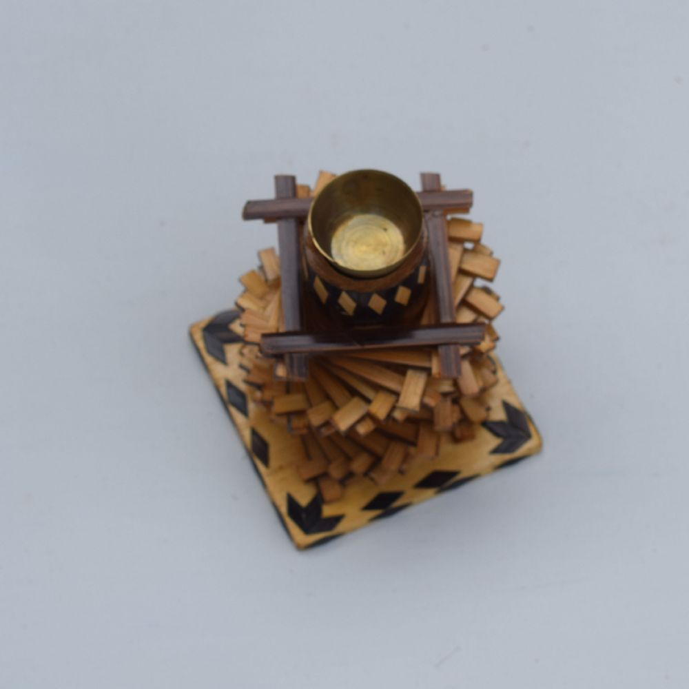 Bamboo Crafts Candle Holder - Image 4