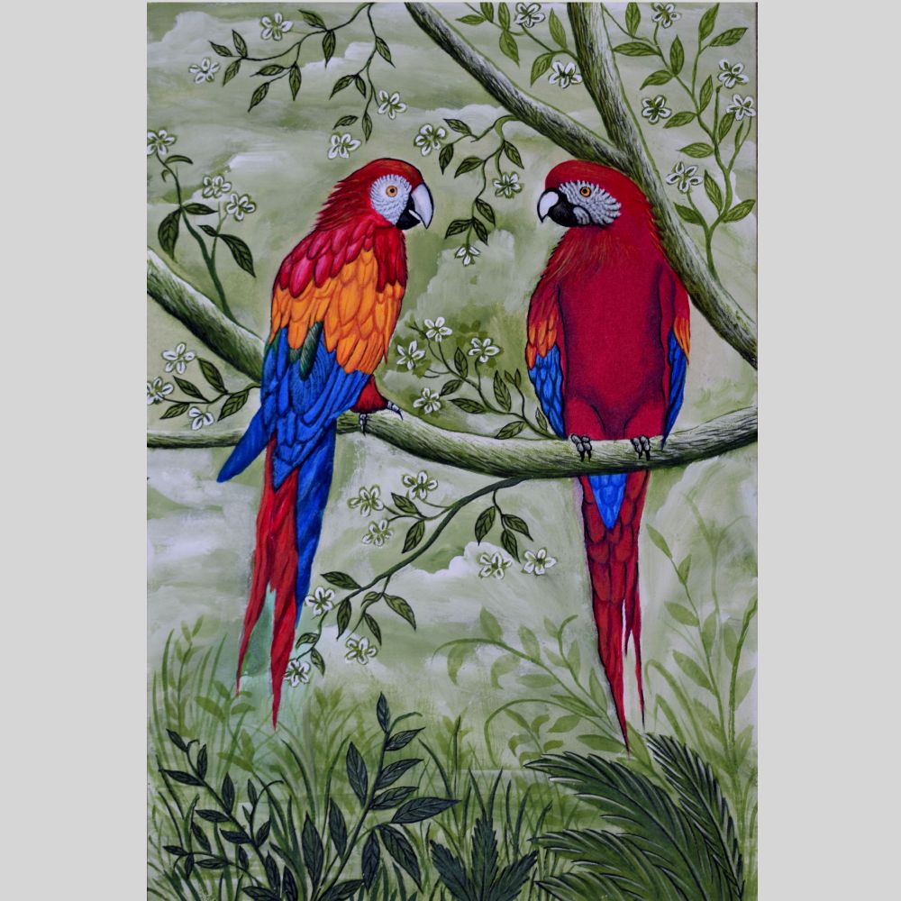Acrylic/Bird Painting – Art Home