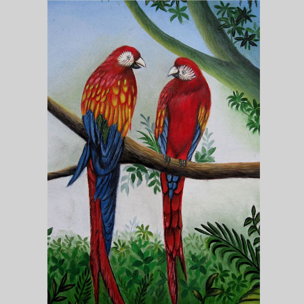 Oil/Bird Painting – Art Home