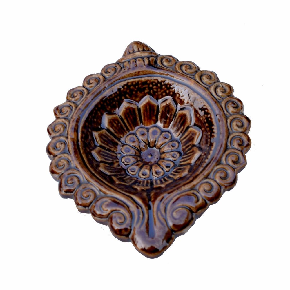 Ceramic Stylish Diya - Image 2