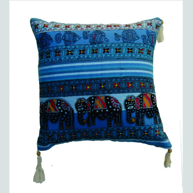 Madhubani Hand Painted Cushion Covers