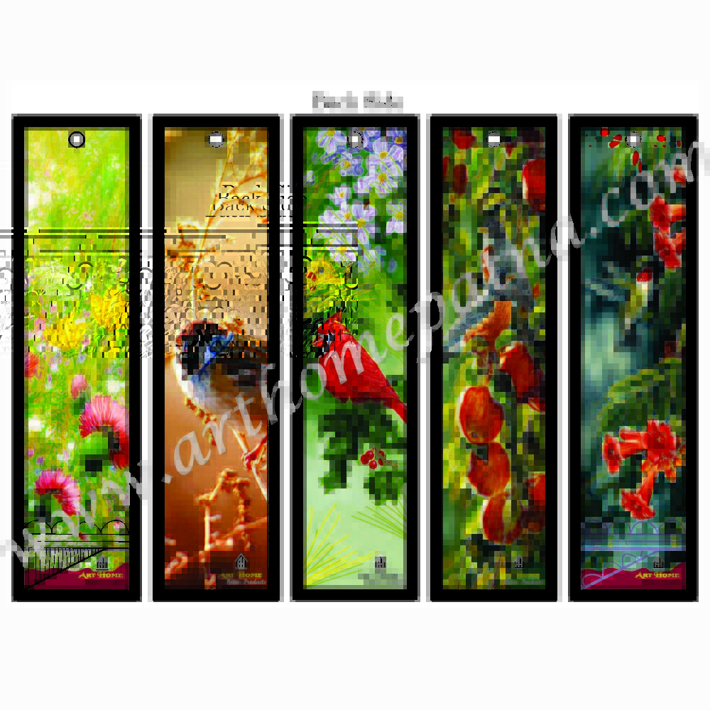 Bird Bookmark/Tassel Bookmarks/Printed Bookark - Image 2