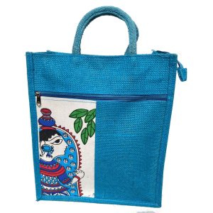 Juco Jhola | Jute Lunch Bag | Canvas Tote Bag