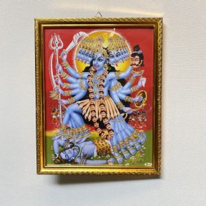 Kali & Shiv Religious Frame | Kali & Shiv Photo Frame | God Photo Frame | For Diwali Pooja Religious Frame