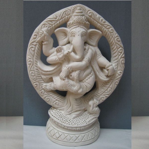 Plaster of Paris Statue & Idols/ Ganesh in Natraj Style