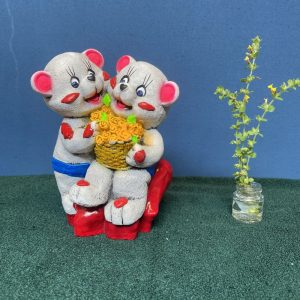 Plaster of Paris Statue & Idols, Couple, Couple Teddy Bear