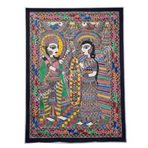 Hand-painted Sita Swayamvar Madhubani painting on cotton Ram and Sita Swayamvar in traditional Mithila art Madhubani painting of Lord Rama breaking Shiva's bow Handmade Ramayana folk art on cotton Authentic Bihar Madhubani wall art Product Description Celebrate one of the most iconic moments from the Ramayana with this Hand-Painted Sita Swayamvar Madhubani Painting on Cotton. This exquisite artwork portrays the sacred event in which Lord Rama wins Princess Sita's hand in marriage by lifting and breaking Lord Shiva's mighty bow (Pinaka), symbolizing courage, righteousness, and divine destiny. Created by skilled artisans from the Mithila region of Bihar, this painting is meticulously hand-painted on premium cotton fabric using the traditional Madhubani style. Intricate linework, vibrant colors, and symbolic floral and geometric patterns reflect the rich cultural heritage of Indian folk art. Perfect for home décor, pooja rooms, offices, galleries, and art collections, this painting also makes a meaningful gift for weddings, anniversaries, housewarming ceremonies, festivals, and admirers of Indian mythology. Product Highlights 100% hand-painted on premium cotton fabric Traditional Madhubani (Mithila) folk art from Bihar Depicts the sacred Sita Swayamvar episode from the Ramayana Handmade by experienced Indian artisans Rich detailing with traditional motifs and vibrant colors Ideal for home décor, gifting, and art collections Every painting is unique and handcrafted Meta Description Bring home the beauty of the Sita Swayamvar Madhubani Painting on Cotton. This authentic hand-painted Mithila artwork depicts Lord Rama and Sita's sacred wedding ceremony in traditional Indian folk art, making it a timeless piece for home décor and gifting. SEO Tags (comma-separated) Sita Swayamvar Madhubani Painting, Sita Swayamvar Painting on Cotton, Ram Sita Painting, Ramayana Madhubani Art, Mithila Painting, Hand Painted Madhubani Art, Cotton Folk Art, Lord Rama Painting, Goddess Sita Painting, Shiva Bow Painting, Traditional Indian Painting, Bihar Folk Art, Spiritual Wall Decor, Handmade Indian Artwork, Authentic Madhubani Painting, Cultural Home Decor, Ramayana Wall Art, Wedding Theme Painting, Indian Heritage Art, Art Home Patna Raaslila, Krishna stole the cloth of Gopies SEO Title Hand-Painted Krishna Vastraharan Madhubani Painting on Cotton | Traditional Mithila Folk Art Focus Keyword Krishna Vastraharan Madhubani Painting on Cotton Primary SEO Keywords Krishna Vastraharan Madhubani Painting Krishna Stealing Gopis Clothes Painting Krishna Vastraharan Painting on Cotton Krishna Leela Madhubani Painting Radha Krishna Madhubani Art Lord Krishna Folk Art Hand-Painted Madhubani Painting Mithila Painting Indian Mythological Painting Traditional Madhubani Artwork Long-Tail SEO Keywords Hand-Painted Krishna Vastraharan Madhubani Painting on Cotton Krishna Vastraharan Leela Mithila Folk Art Traditional Madhubani Painting of Krishna and the Gopis Authentic Bihar Madhubani Krishna Leela Painting Handmade Ramayana and Bhagavata-inspired Folk Art Krishna Divine Leela Madhubani Wall Art Cotton Madhubani Painting of Krishna Vastraharan Indian Mythological Folk Painting Handmade Krishna Wall Decor Spiritual Madhubani Artwork Shopping Keywords Buy Krishna Vastraharan Madhubani Painting Buy Krishna Leela Painting Online Handmade Madhubani Wall Art Original Mithila Painting Krishna Folk Art Spiritual Home Decor Handmade Indian Painting Traditional Wall Art Indian Heritage Artwork Krishna Devotional Painting Image ALT Text Hand-painted Madhubani painting of Krishna Vastraharan Krishna and the Gopis in traditional Mithila art Krishna Leela folk painting on cotton Handmade Indian Madhubani artwork featuring Krishna Authentic Bihar Madhubani painting Product Description This Hand-Painted Krishna Vastraharan Madhubani Painting on Cotton depicts the famous Vastraharan Leela from the Bhagavata Purana, where Lord Krishna playfully takes the garments of the Gopis as part of a spiritual teaching about complete devotion and surrender to the Divine. In many devotional traditions, this episode is interpreted symbolically rather than literally, representing the soul's journey toward purity and unconditional faith. Created by skilled artisans from the Mithila region of Bihar, this painting is handcrafted on premium cotton fabric using the traditional Madhubani style. The artwork features intricate linework, vibrant colors, and characteristic floral and geometric motifs that make every piece unique. Ideal for homes, meditation spaces, galleries, and collectors of Indian folk art, this painting reflects the rich storytelling tradition of Madhubani art and the timeless beauty of Krishna's divine leelas. Product Highlights 100% hand-painted on premium cotton fabric Traditional Madhubani (Mithila) folk art Inspired by the Krishna Vastraharan Leela from the Bhagavata Purana Handmade by artisans from Bihar, India Intricate traditional patterns and vibrant natural-inspired colors Suitable for home décor, galleries, and devotional spaces A meaningful gift for lovers of Krishna art and Indian culture Meta Description Discover a Hand-Painted Krishna Vastraharan Madhubani Painting on Handmade Paper, inspired by the Bhagavata Purana. This authentic Mithila folk artwork beautifully depicts one of Lord Krishna's divine leelas, making it an elegant choice for home décor, gifting, and art collections. SEO Tags (comma-separated) Krishna Vastraharan Madhubani Painting, Krishna Stealing Gopis Clothes Painting, Krishna Leela Painting, Krishna Madhubani Art, Radha Krishna Painting, Mithila Painting, Hand Painted Madhubani Art, Cotton Madhubani Painting, Bhagavata Purana Art, Indian Folk Art, Traditional Bihar Art, Spiritual Wall Decor, Handmade Indian Artwork, Krishna Wall Art, Authentic Madhubani Painting, Cultural Home Decor, Mythological Painting, Indian Heritage Art, Folk Art Painting, Art Home Patna
