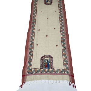 Madhubani hand Painted Dupatta