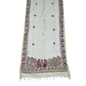Madhubani hand Painted Dupatta
