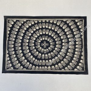 Raas of fishes Matsya Raas Madhubani painting